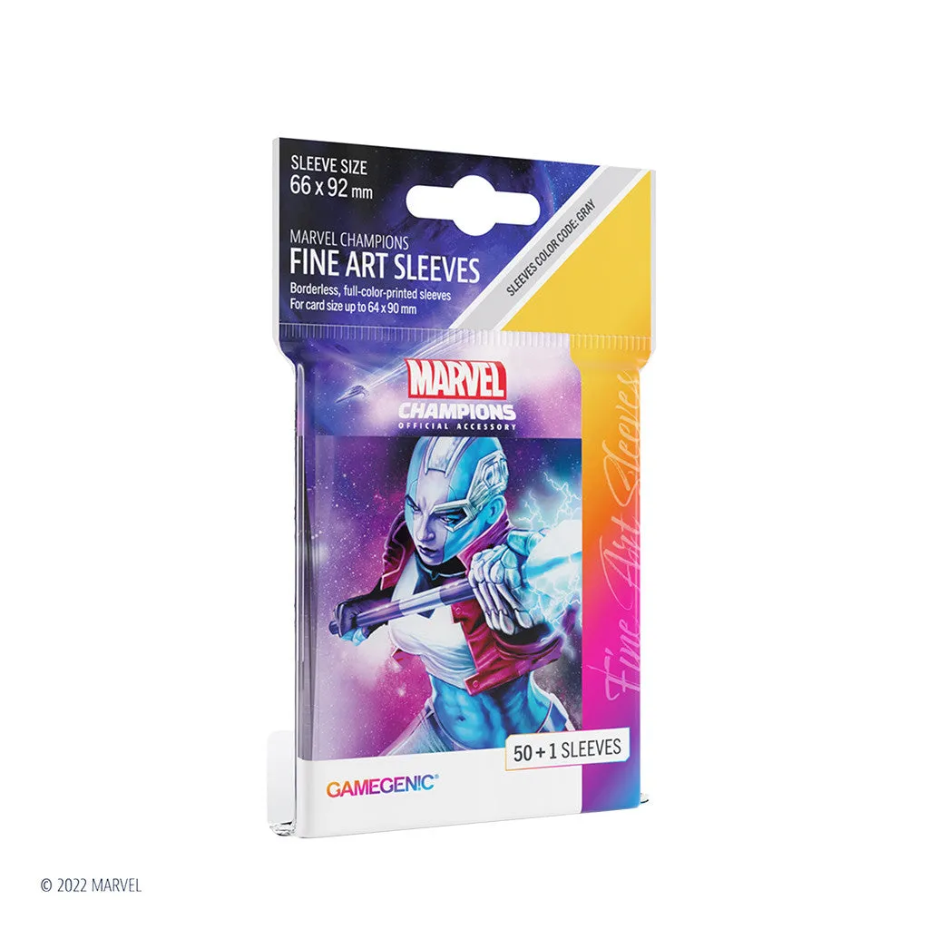 Gamegenic Marvel Champions FINE ART Sleeves Nebula - Image 2