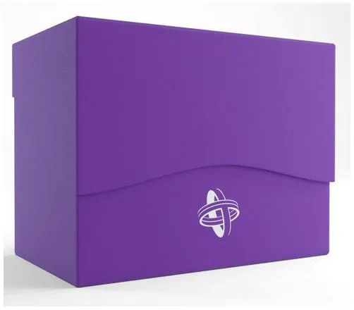 Gamegenic Side Holder Holds 80 Sleeves Deck Box Purple - Image 2