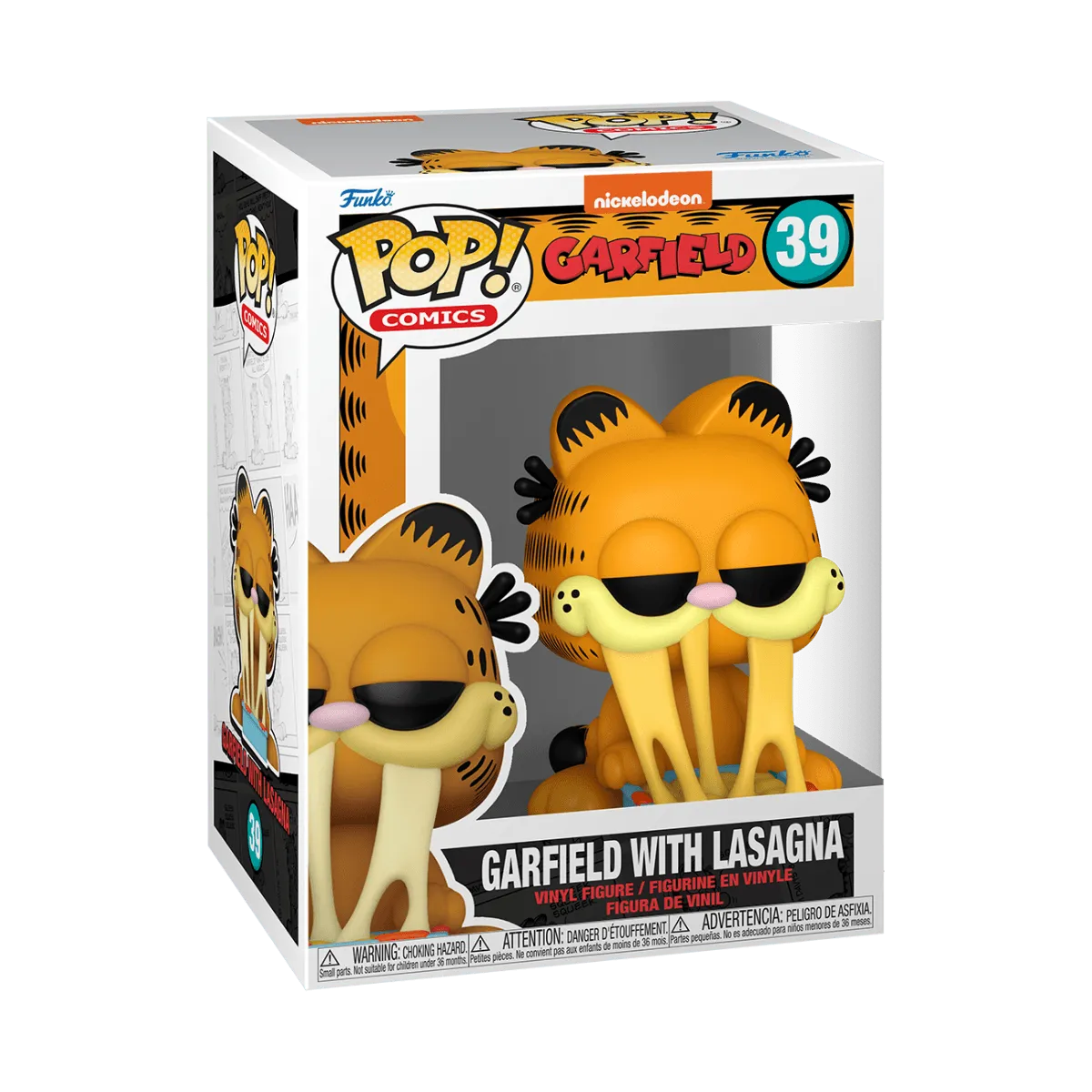 Garfield - Garfield with Lasagna Pop! Vinyl - Image 3