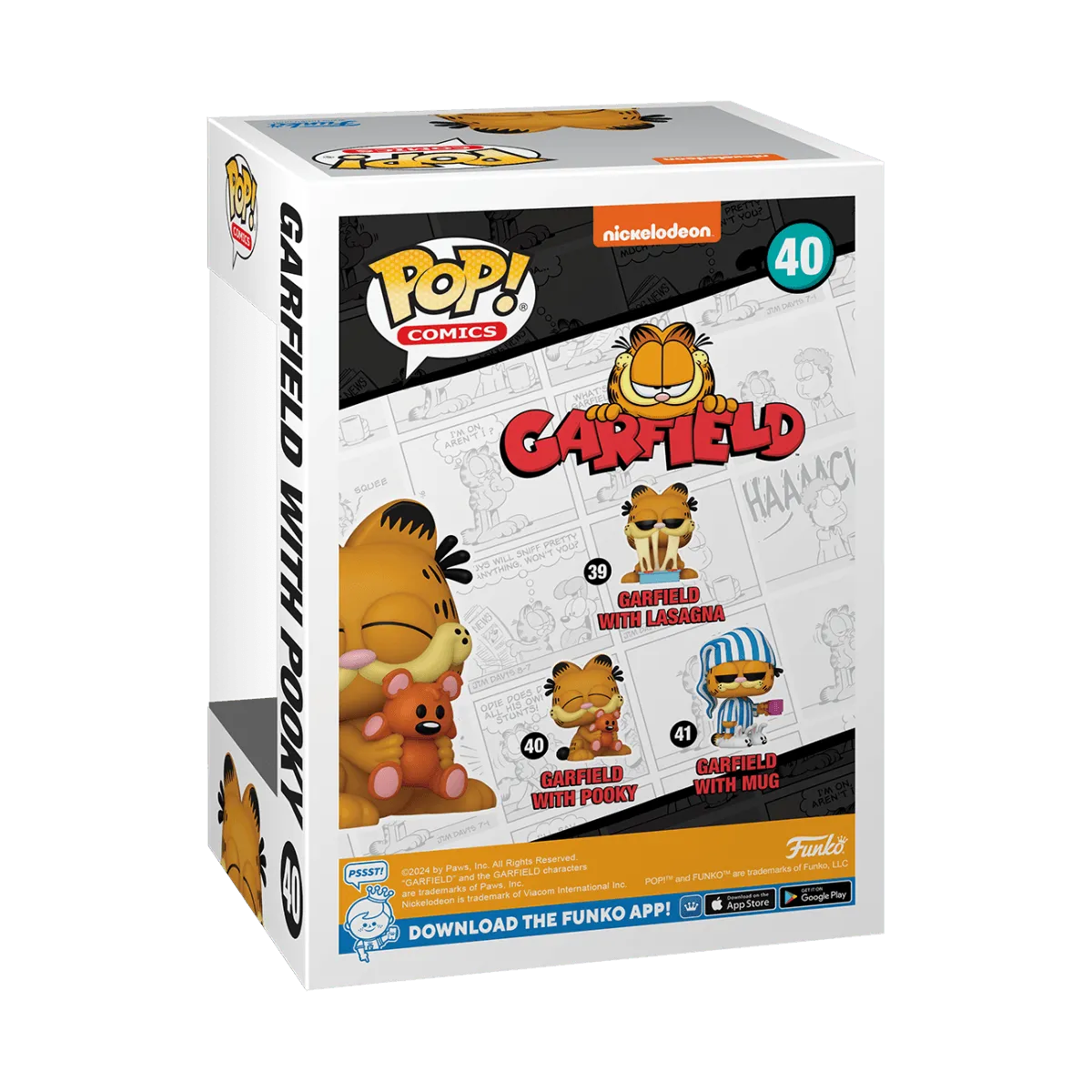 Garfield - Garfield with Pooky Pop! Vinyl - Image 4