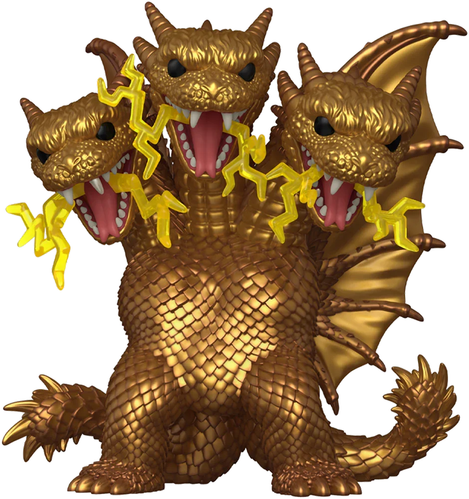 Godzilla - Ghidora (Electric) US Exclusive 6" Pop! Vinyl [RS] - Image 2