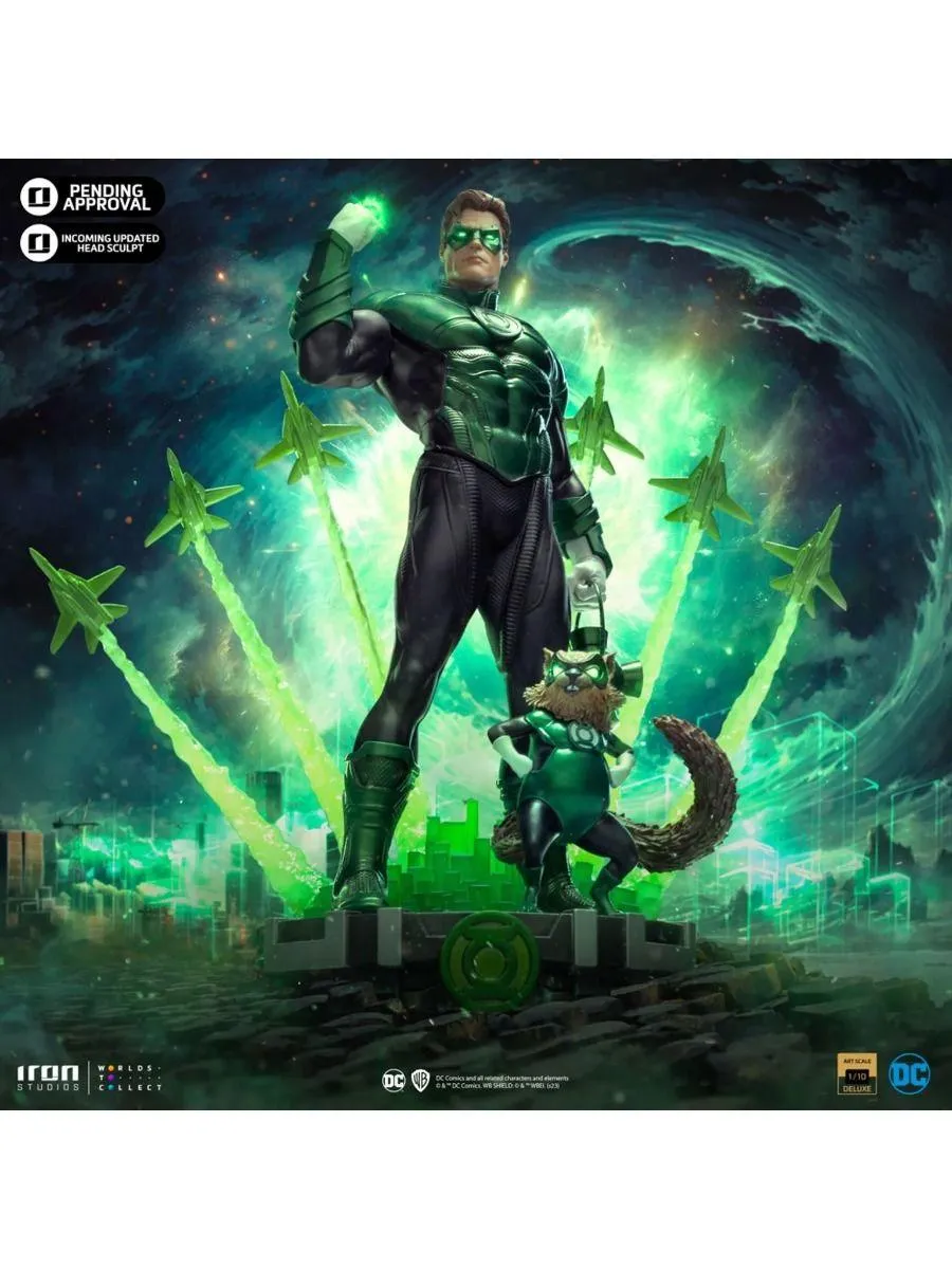 Green Lantern (comics) - Unleashed Deluxe 1:10 Scale Statue - Image 2