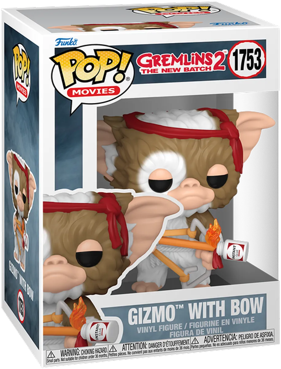 Gremlins 2: The New Batch - Gizmo with Bow Pop! Vinyl - Image 3