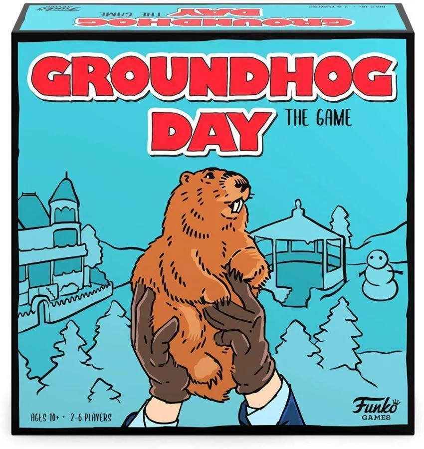 Groundhog Day - The Game & Punxsutawney Phil Flocked Pop! Vinyl Bundle - Image 3