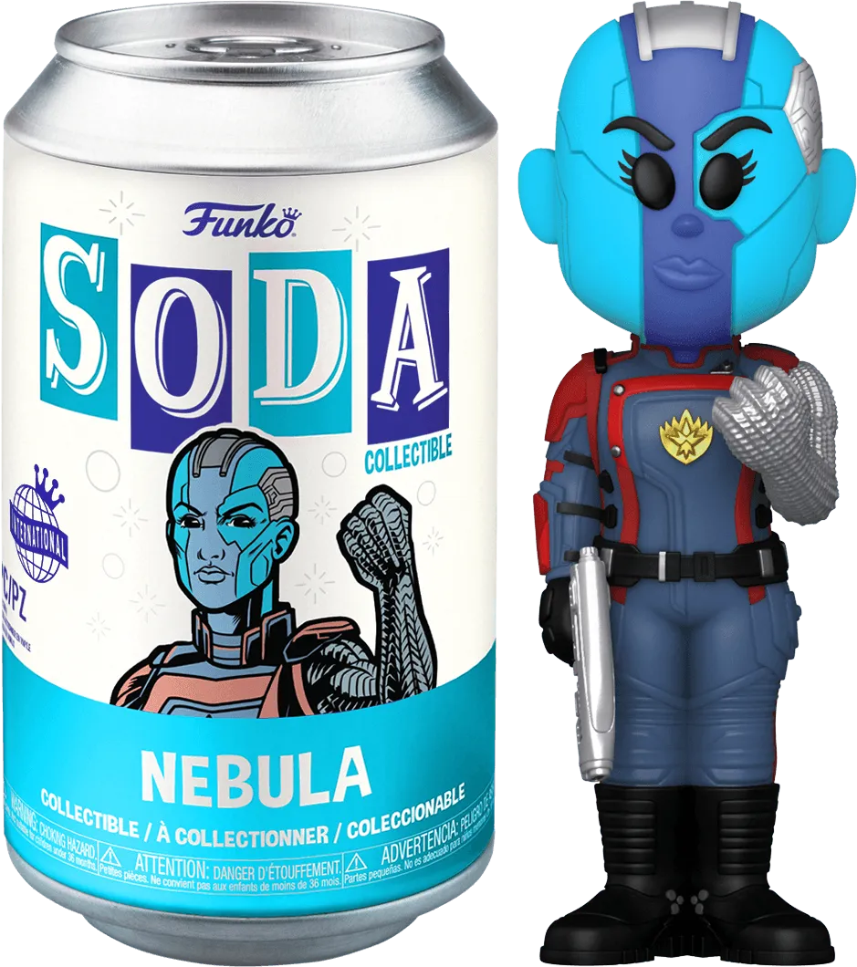 Guardians of the Galaxy 3 - Nebula (with chase) Vinyl Soda