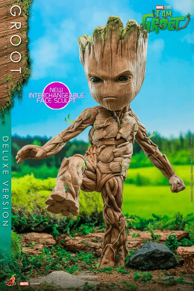 Guardians of the Galaxy - I Am Groot: Groot Deluxe 1:6 Scale Collectable Action Figure - Image 12