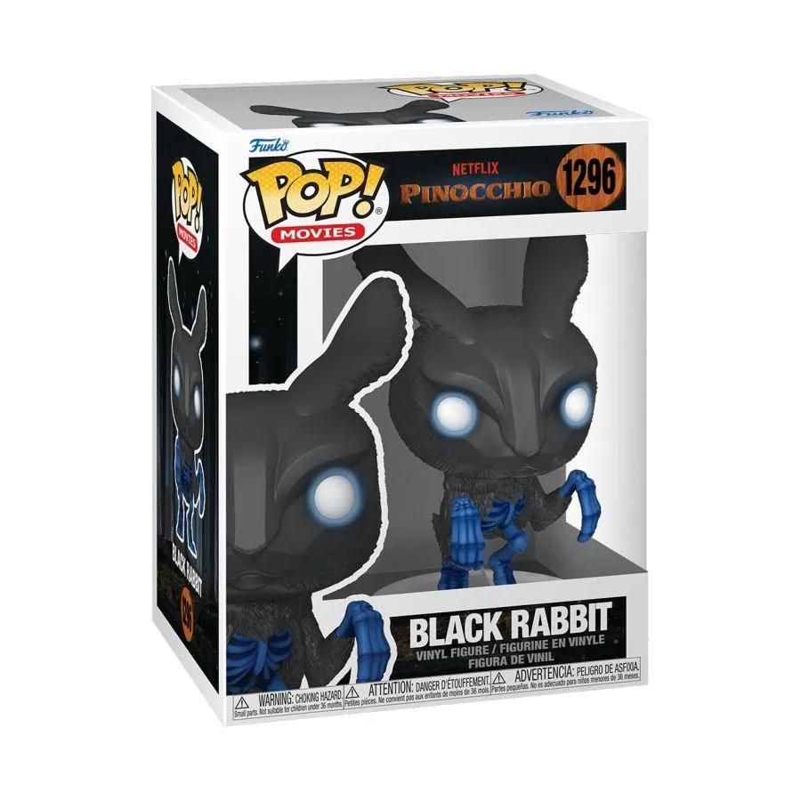 Guillermo del Toro's Pinocchio (2022) - Black Rabbit Pop! Vinyl - Image 3