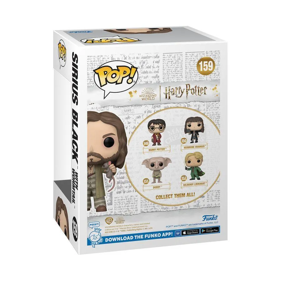 Harry Potter - Sirius Black with Wormtail US Exclusive Pop! Vinyl [RS] - Image 4