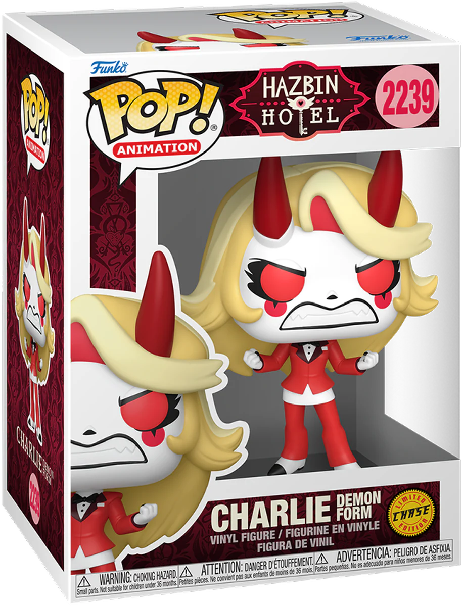 Hazbin Hotel - Charlie Morningstar Pop! Vinyl - Chase Bundle