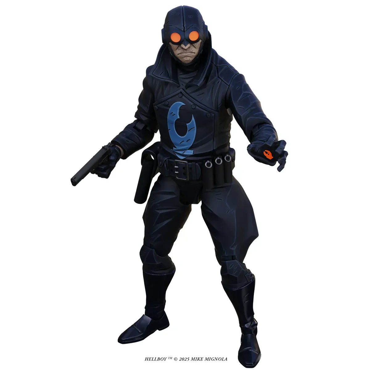 Hellboy - Lobster Johnson (The Iron Prometheus) 1:12 Scale Action Figure - Image 2