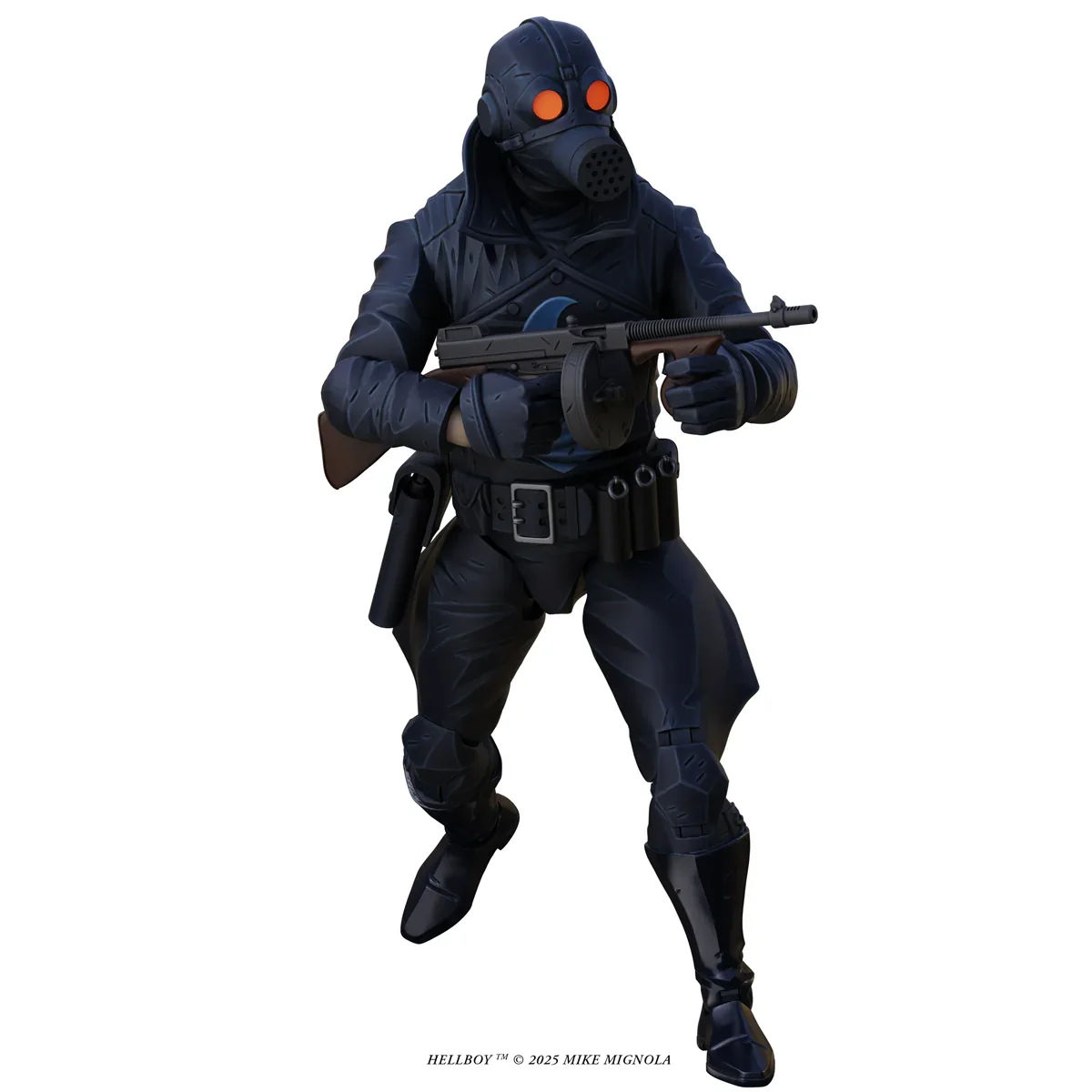 Hellboy - Lobster Johnson (The Iron Prometheus) 1:12 Scale Action Figure - Image 4