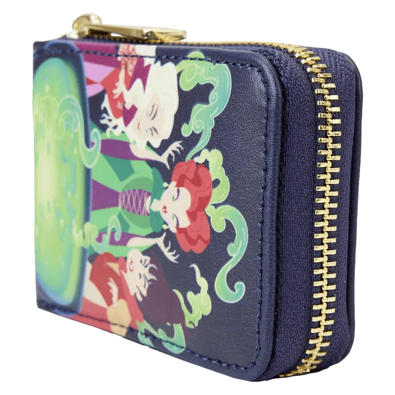 Hocus Pocus - Sanderson Sisters Cauldron Glow Accordion Wallet - Image 3