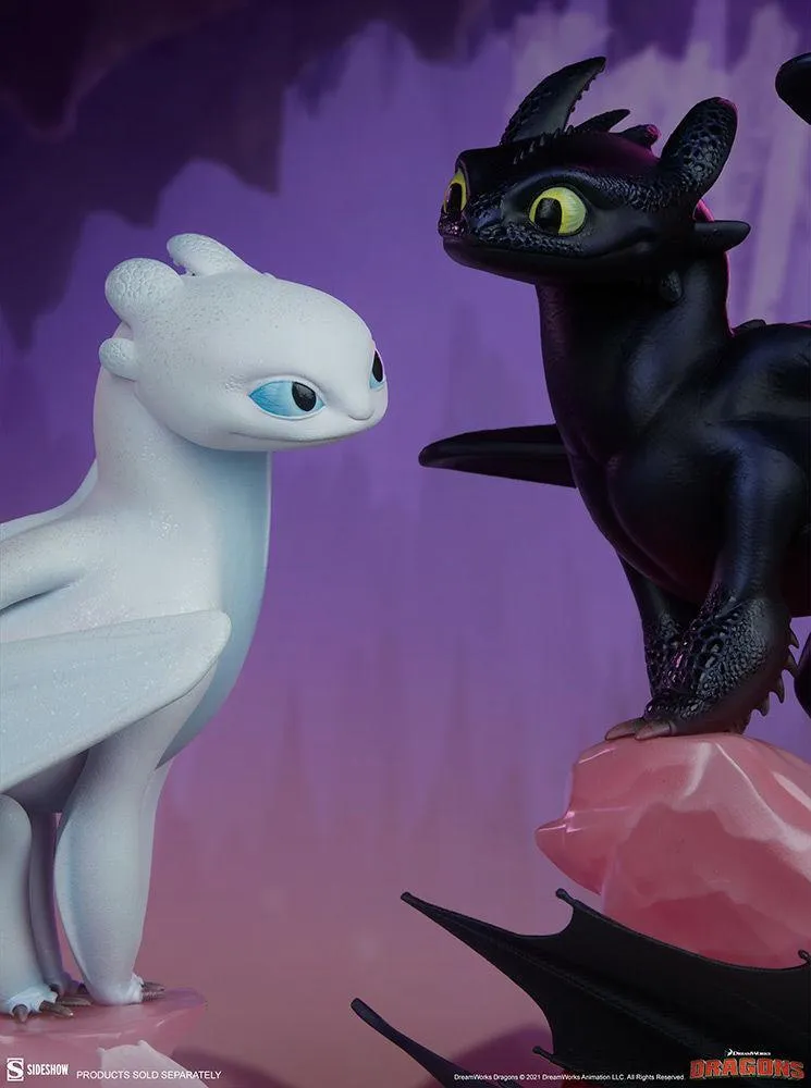 How to Train Your Dragon - Light Fury Statue - Image 15