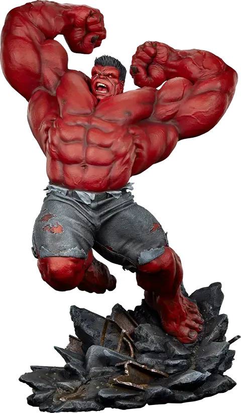 Hulk - Red Hulk: Thunderbolt Ross Premium Format Statue