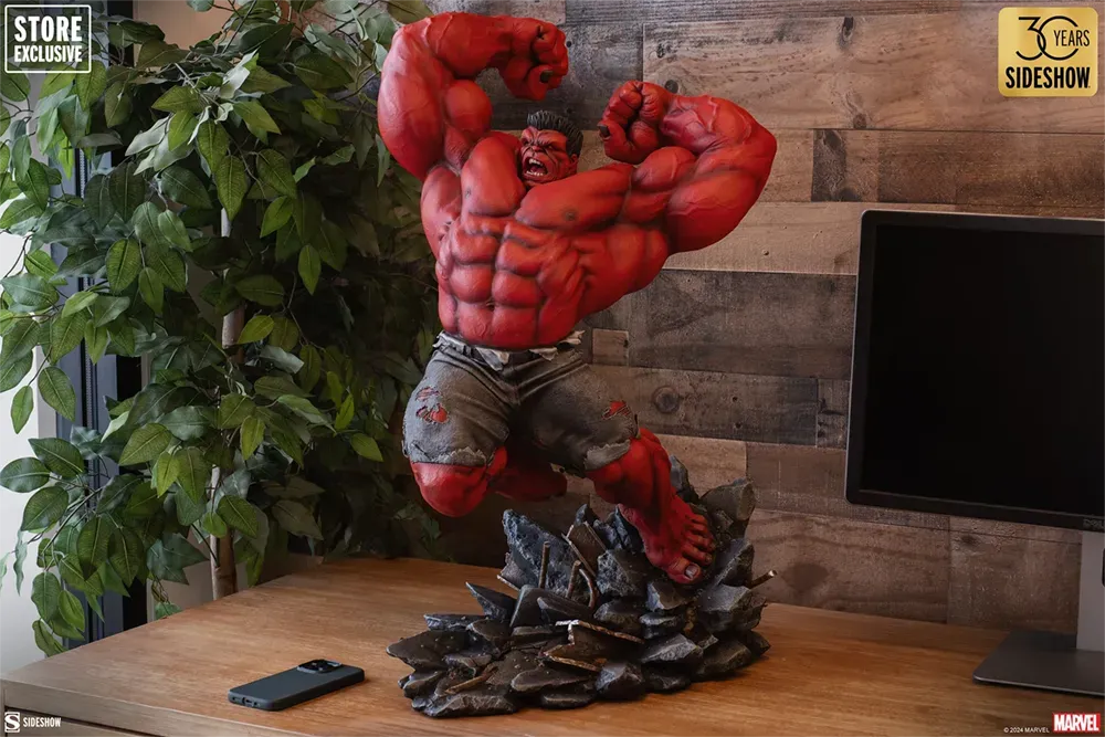 Hulk - Red Hulk: Thunderbolt Ross Premium Format Statue - Image 2