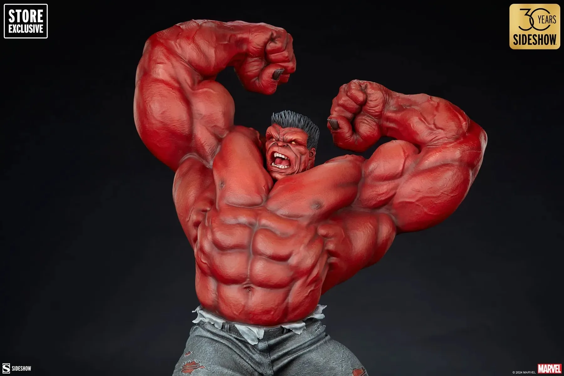 Hulk - Red Hulk: Thunderbolt Ross Premium Format Statue - Image 9