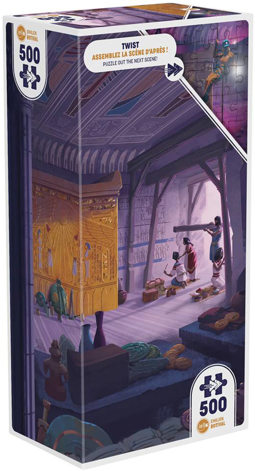 IELLO Puzzle Twist Ancient Tomb 500 pieces