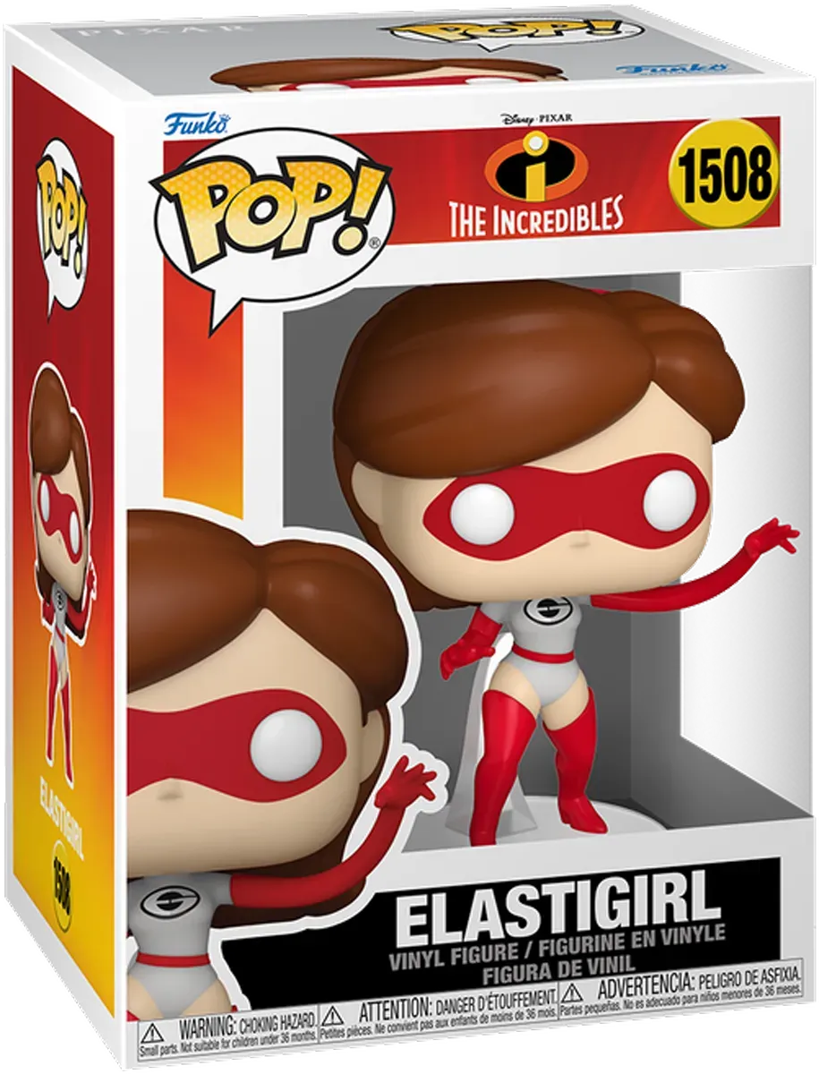 Incredibles: 20th Anniversary - Elastigirl Pop! Vinyl - Chase Bundle - Image 3