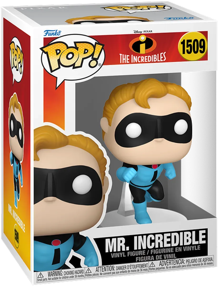 Incredibles: 20th Anniversary - Mr. Incredible Pop! Vinyl - Chase Bundle - Image 3