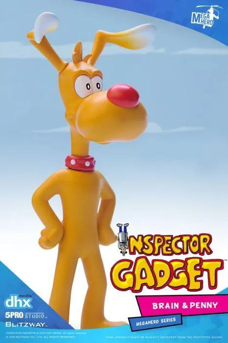 Inspector Gadget - Brain & Penny 1:12 Scale Action Figure - Image 6
