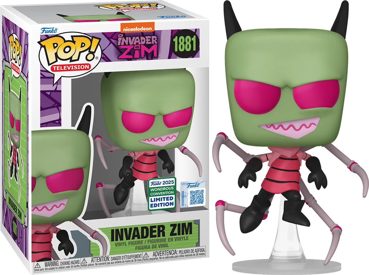 Invader Zim - Zim with Spider Legs Convention Exclusive Pop! Vinyl [RS]