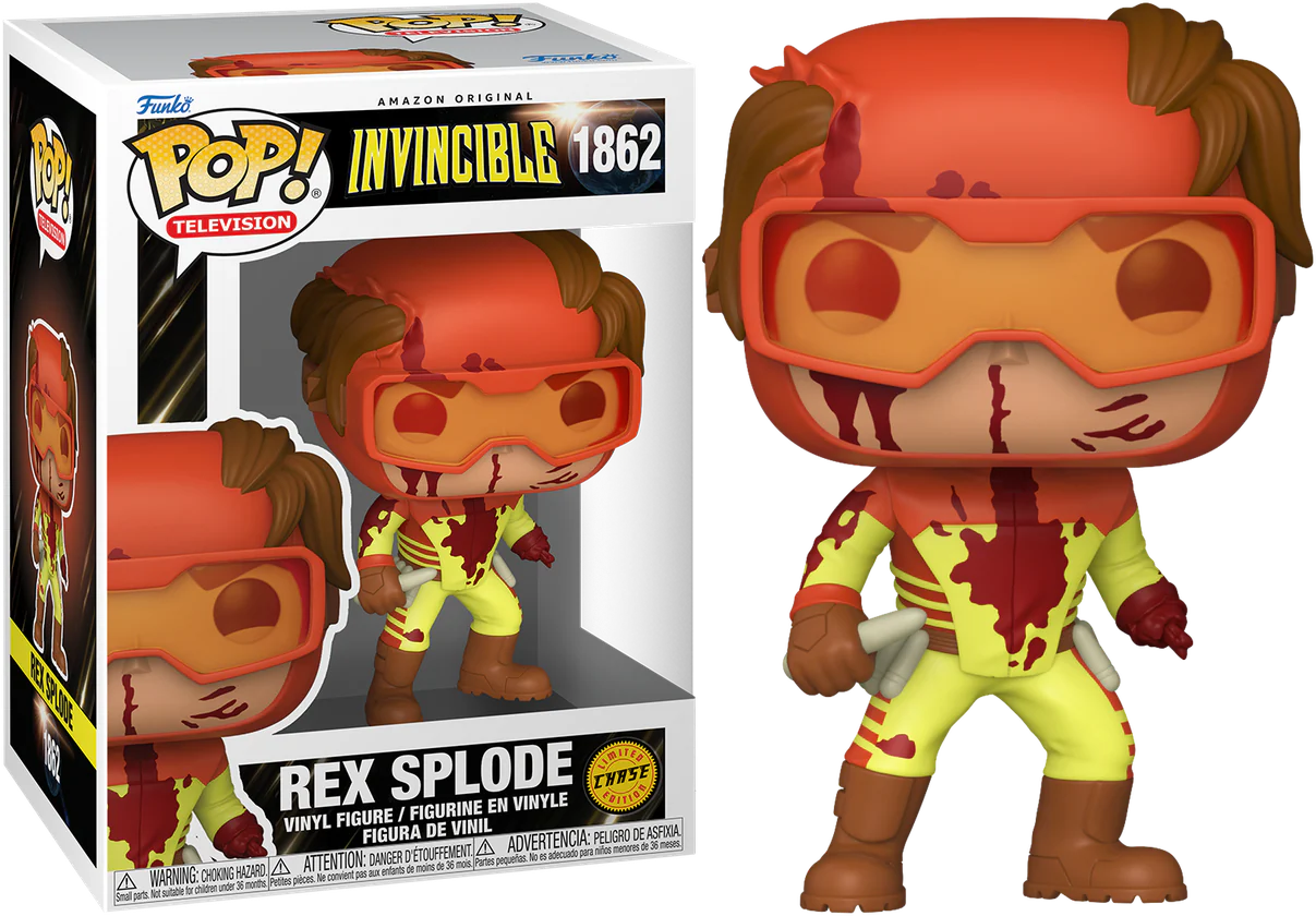 Invincible - Rex Splode (with chase) Pop! Vinyl - Image 2