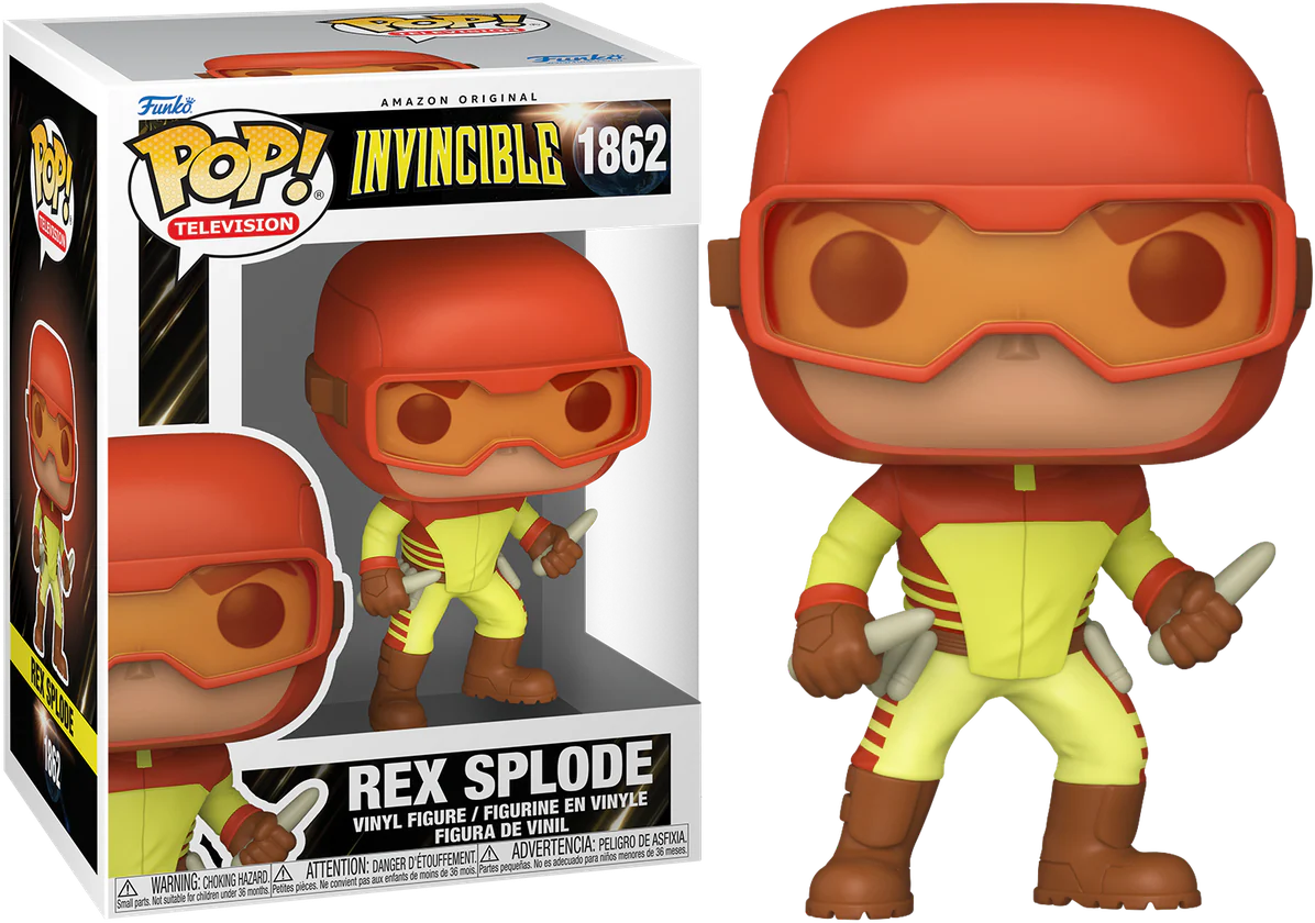 Invincible - Rex Splode (with chase) Pop! Vinyl