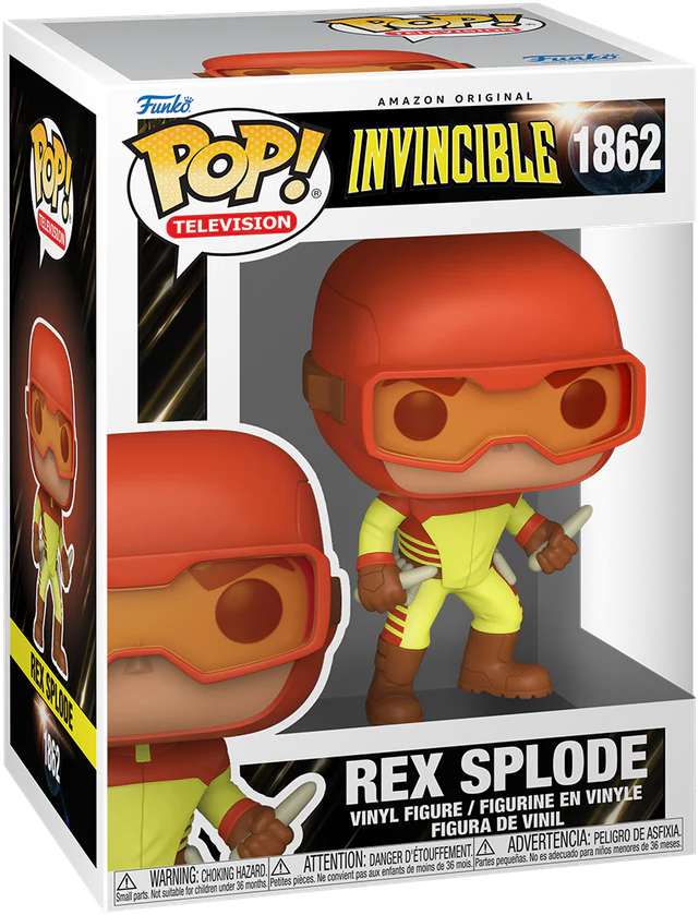 Invincible - Rex Splode (with chase) Pop! Vinyl - Image 3