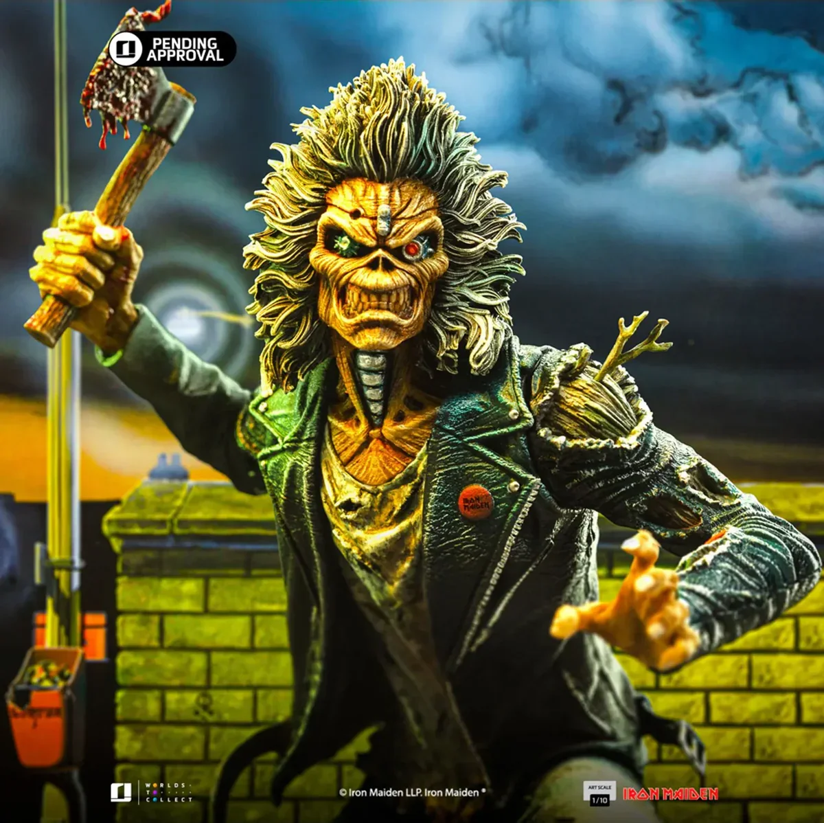 Iron Maiden - Eddie 50th Anniversary 1:10 Scale Statue - Image 2
