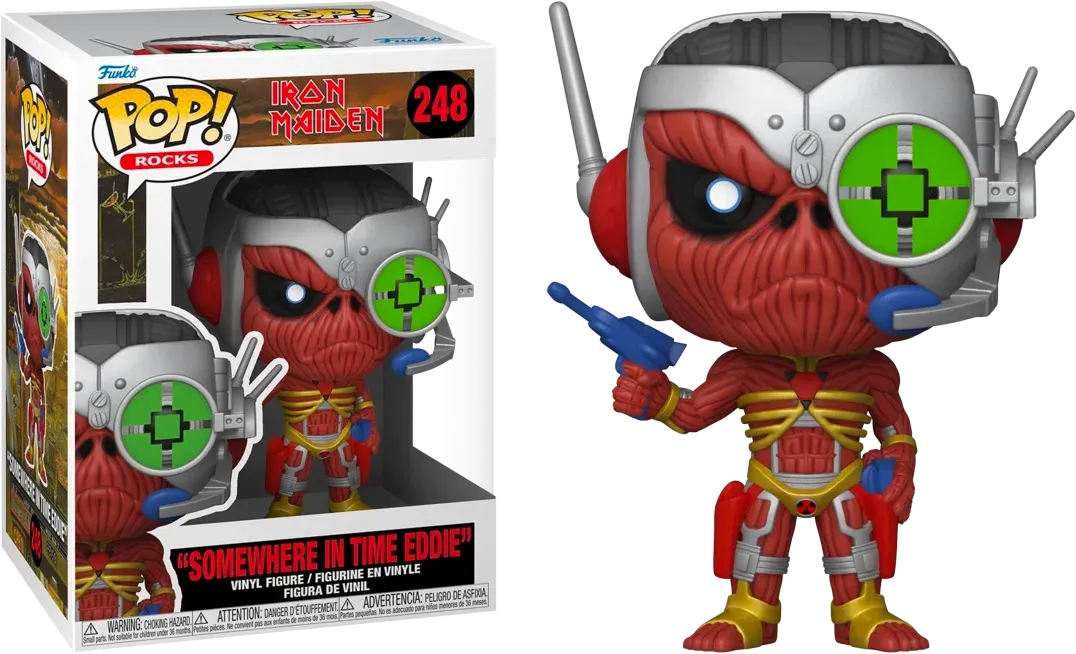 Iron Maiden - Eddie Somewhere in Time Pop! Vinyl - Chase Bundle - Image 2