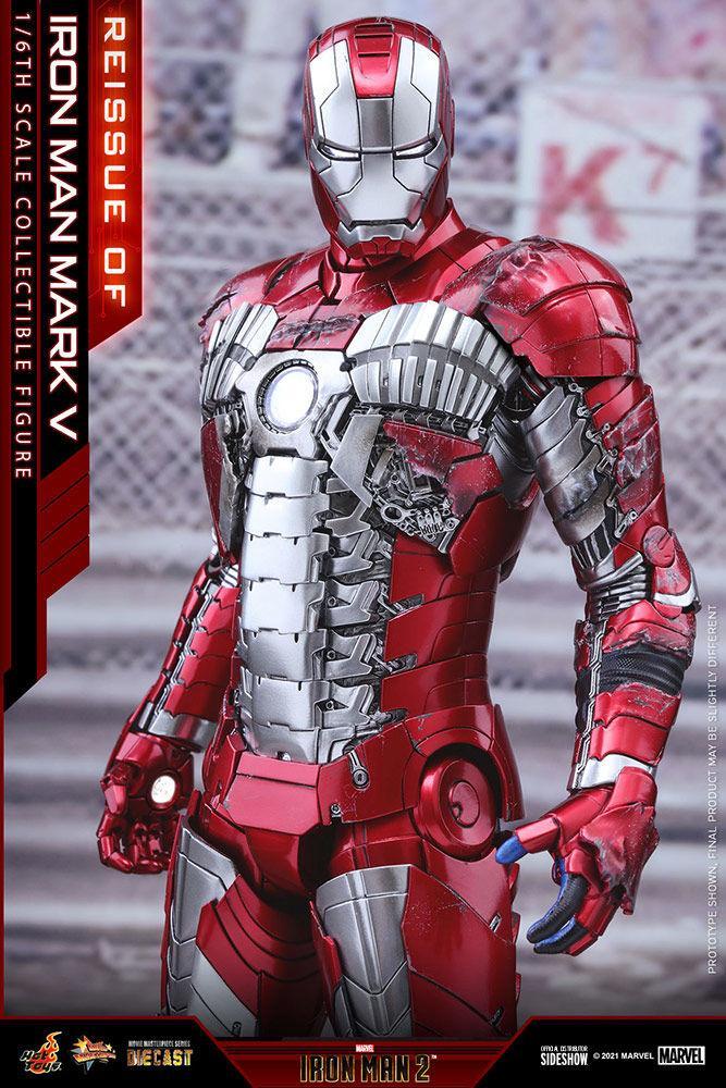 Iron Man 2 - Mark V Diecast 1:6 Scale 12" Action Figure - Image 6