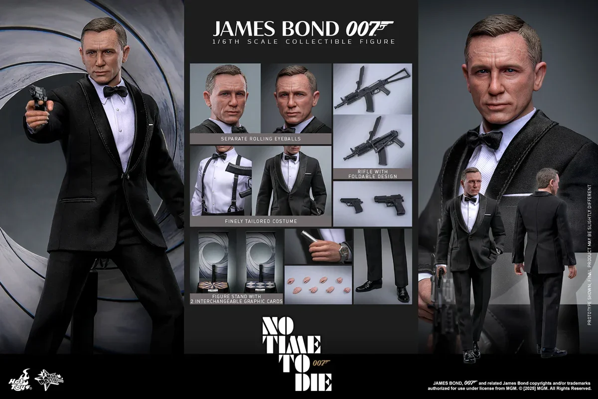 James Bond: No Time To Die - James Bond (Daniel Craig) 1:6 Scale Collectable Action Figure - Image 22