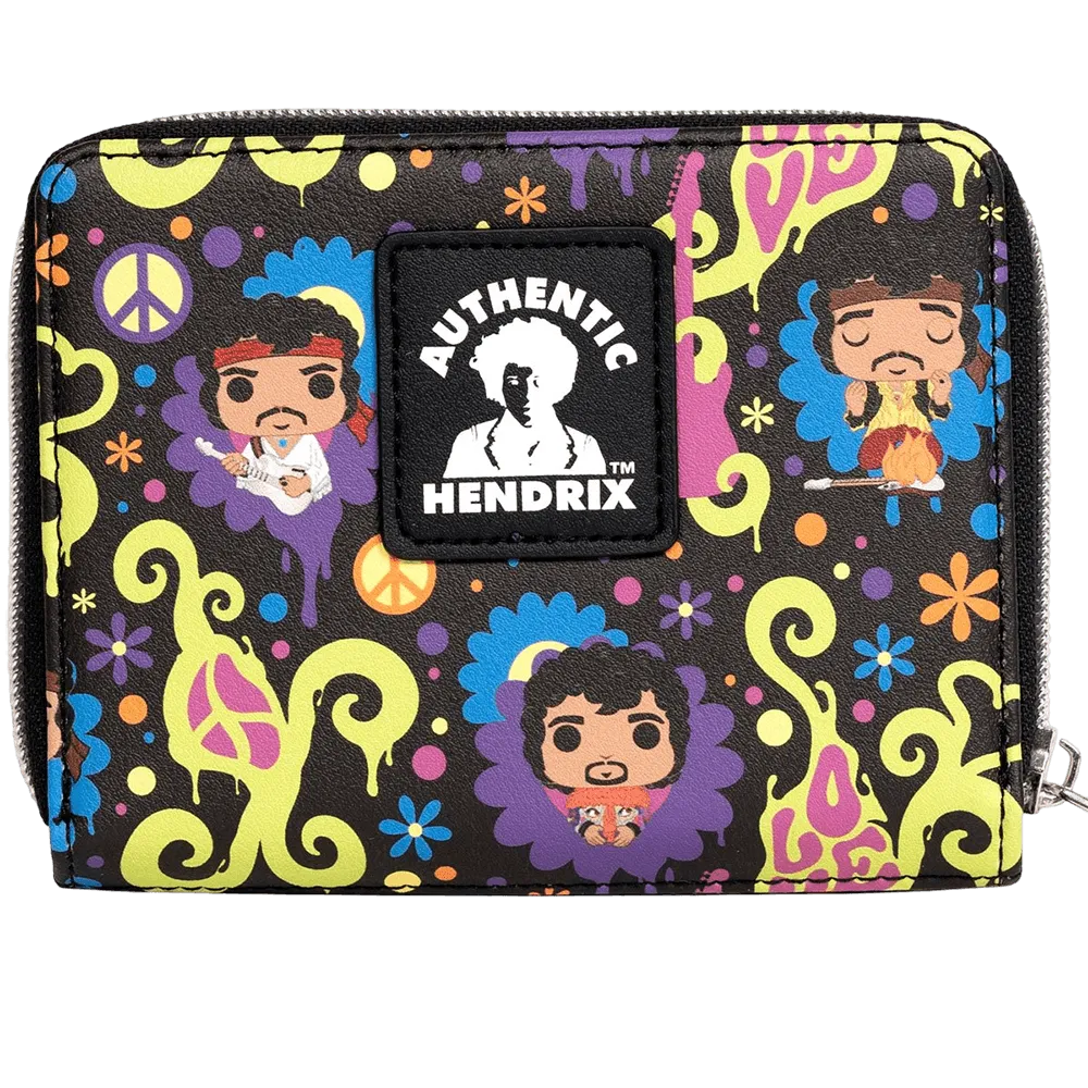Jimi Hendrix - Love & Flowers Purse