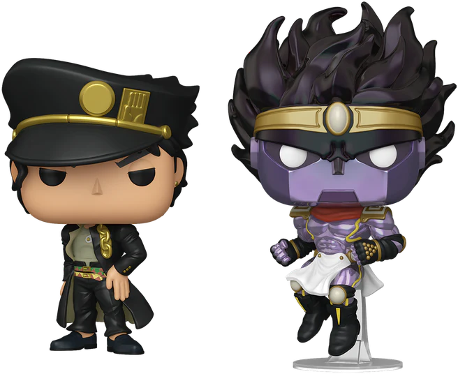 Jojo's Bizarre Adventure - Jotaro Kujo & Star Platinum US Exclusive Pop! Vinyl 2-Pack [RS] - Image 2