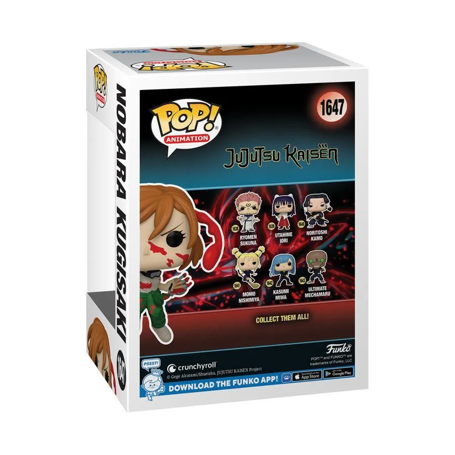 Jujutsu Kaisen - Nobara Kugisaki (Painting) US Exclusive Pop! Vinyl [RS] - Image 4