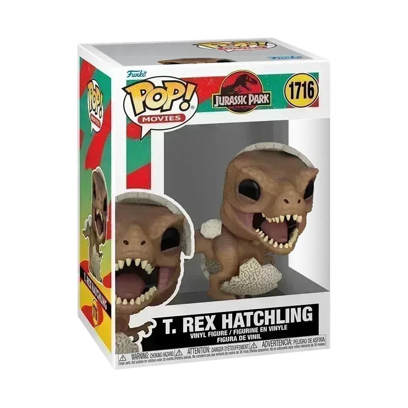 Jurassic Park - Tyrannosaurus Rex Hatchling Pop! Vinyl - Image 3