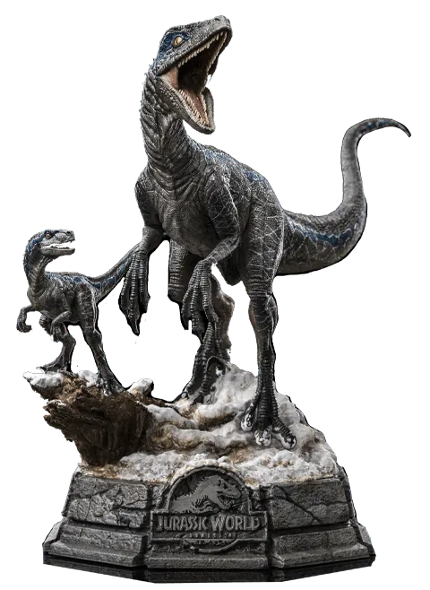 Jurassic World 3: Dominion - Blue & Beta 1:10 Scale Statue
