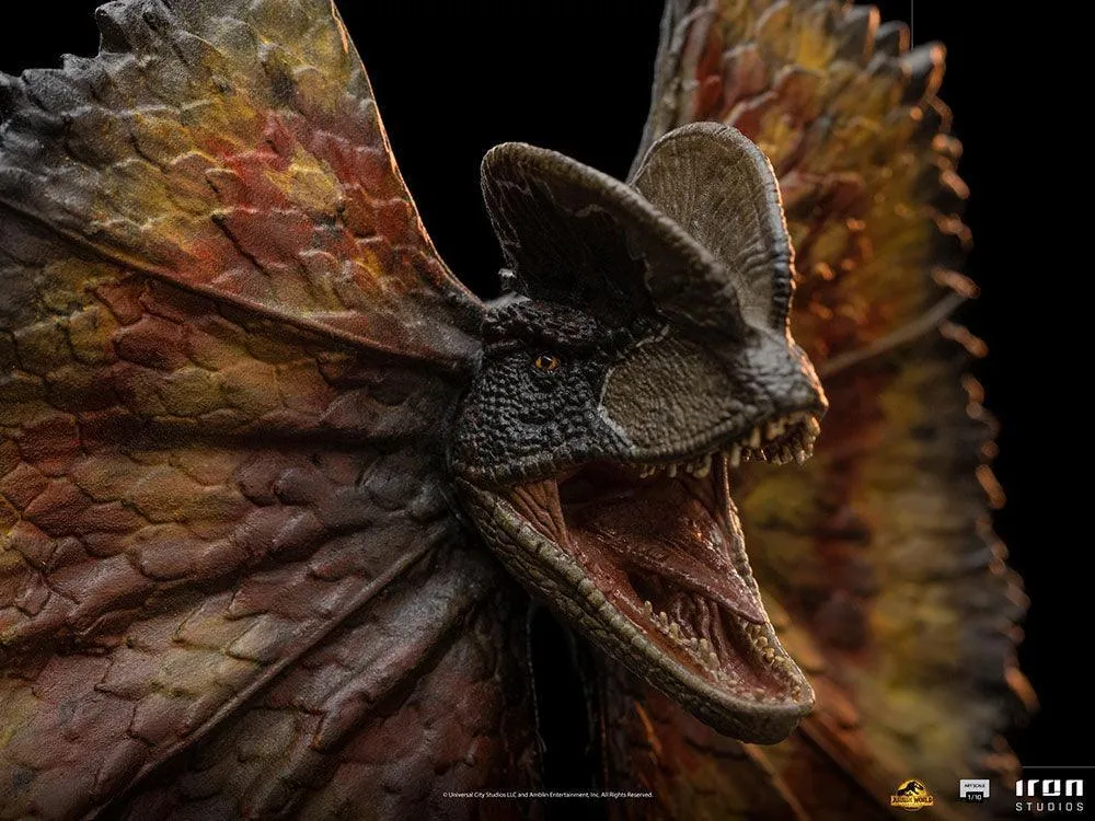 Jurassic World 3: Dominion - Dilophosaurus 1:10 Scale Statue - Image 11