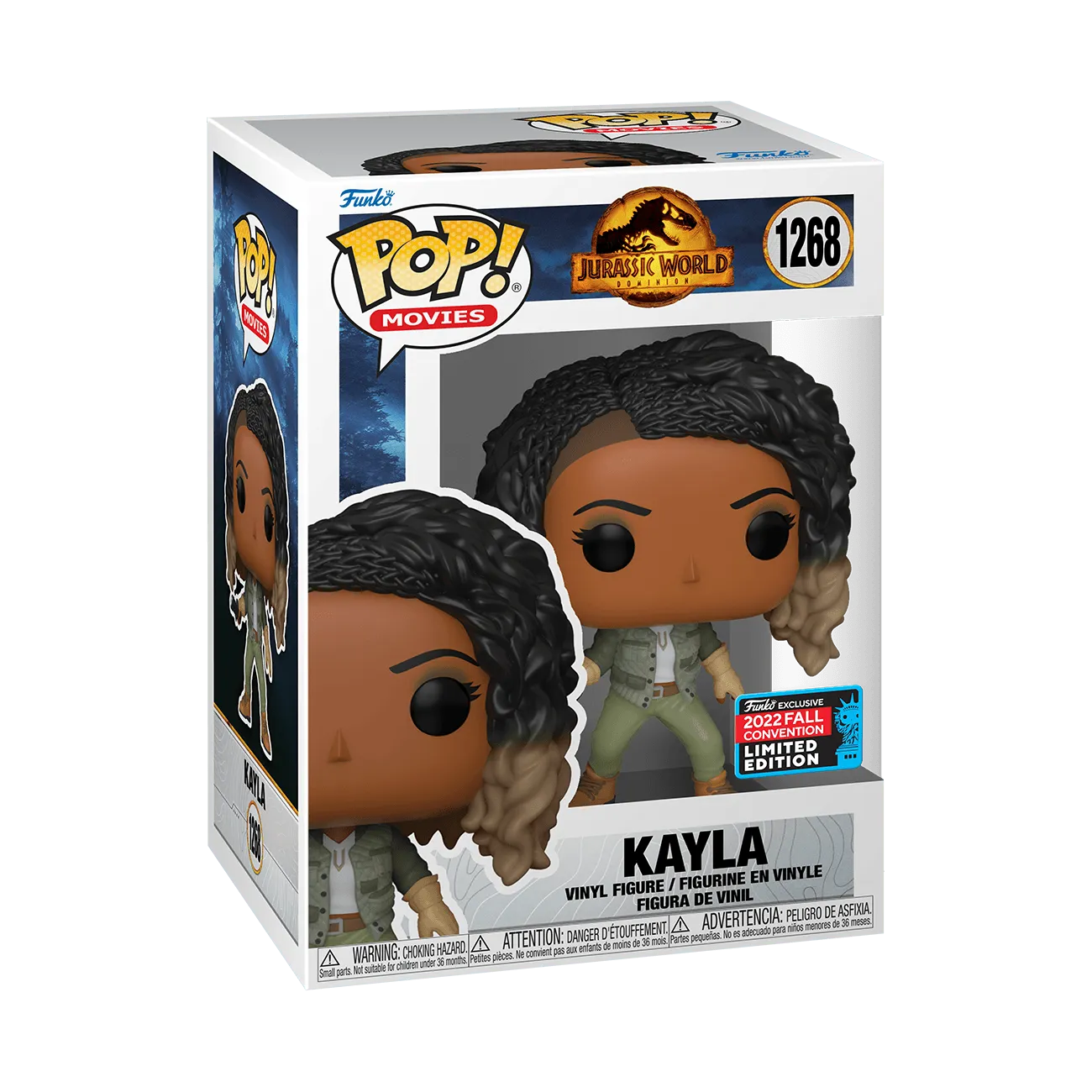 Jurassic World 3: Dominion - Kayla NYCC 2022 US Exclusive Pop! Vinyl [RS] - Image 3