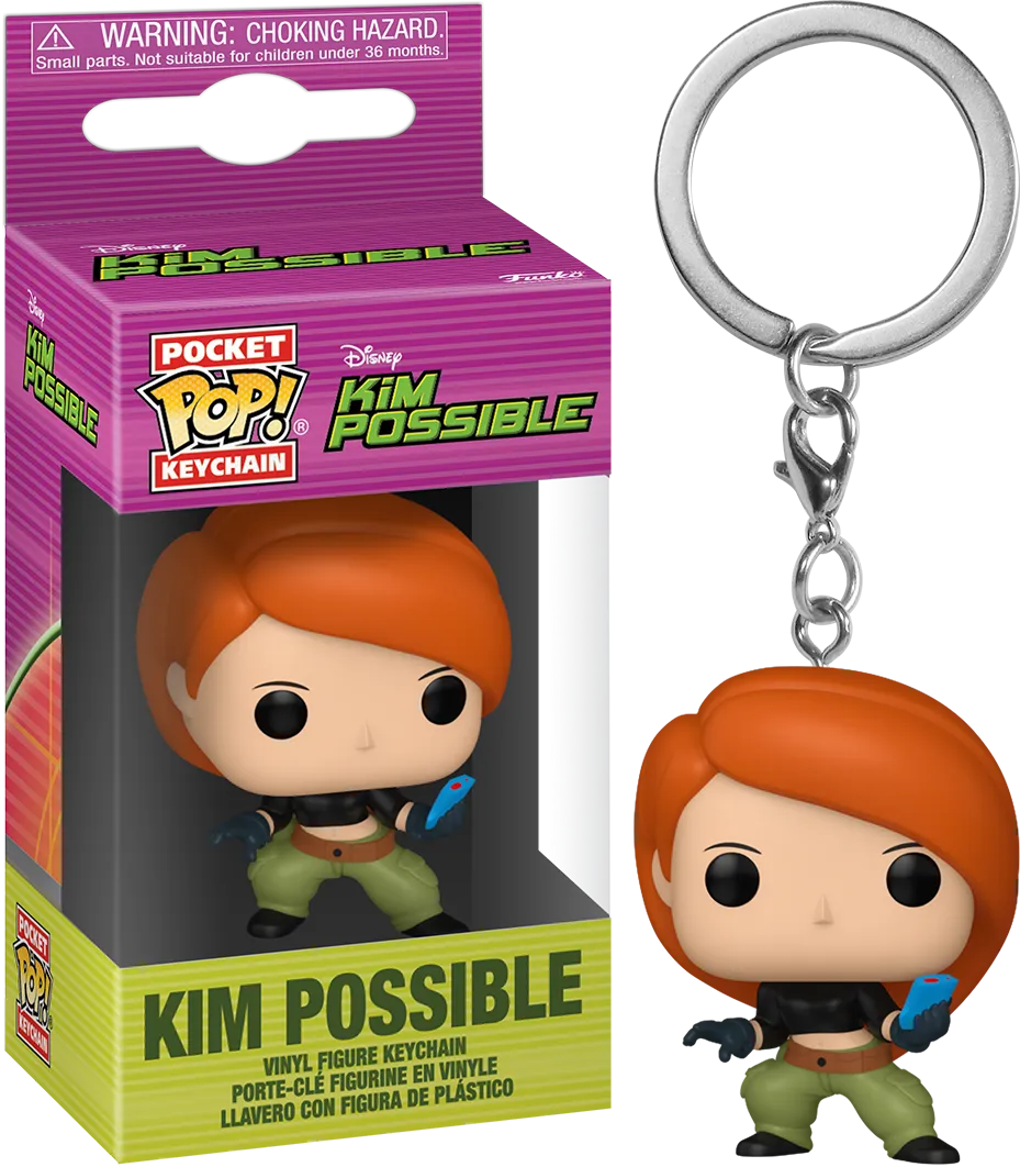 Kim Possible - Kim Pop! Keychain