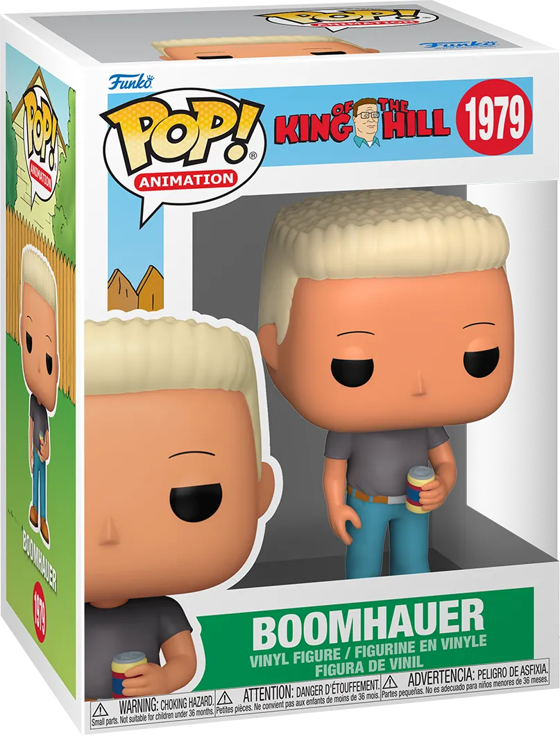King of the Hill - Boomhauer Pop! Vinyl - Image 3