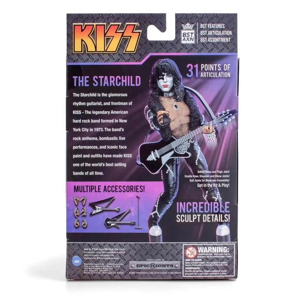 Kiss - The Starchild (Paul Stanley) BST AXN 5'' Action Figure - Image 6