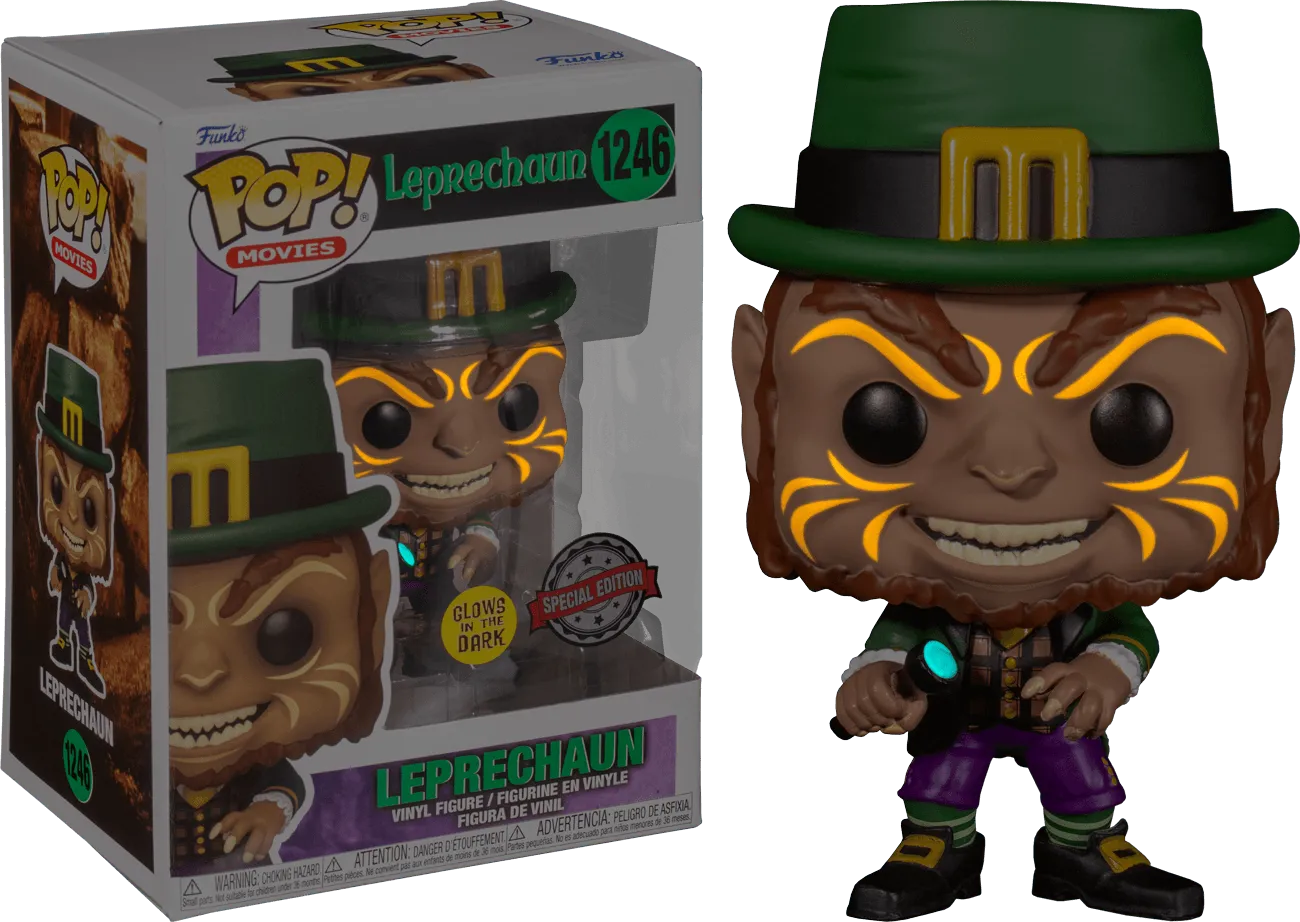 Leprechaun - Leprechaun with Flashlight Glow US Exclusive Pop! Vinyl [RS] - Image 3