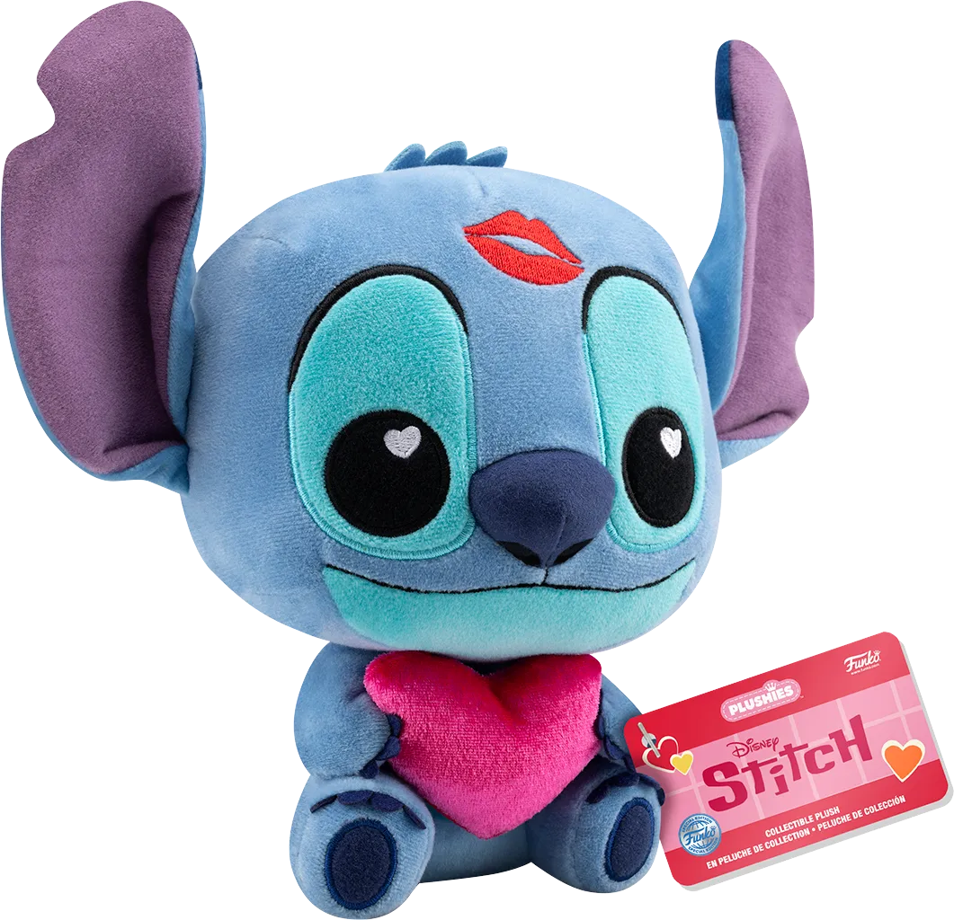 Lilo & Stitch - Stitch Heart US Exclusive Pop! Plush [RS] - Image 2