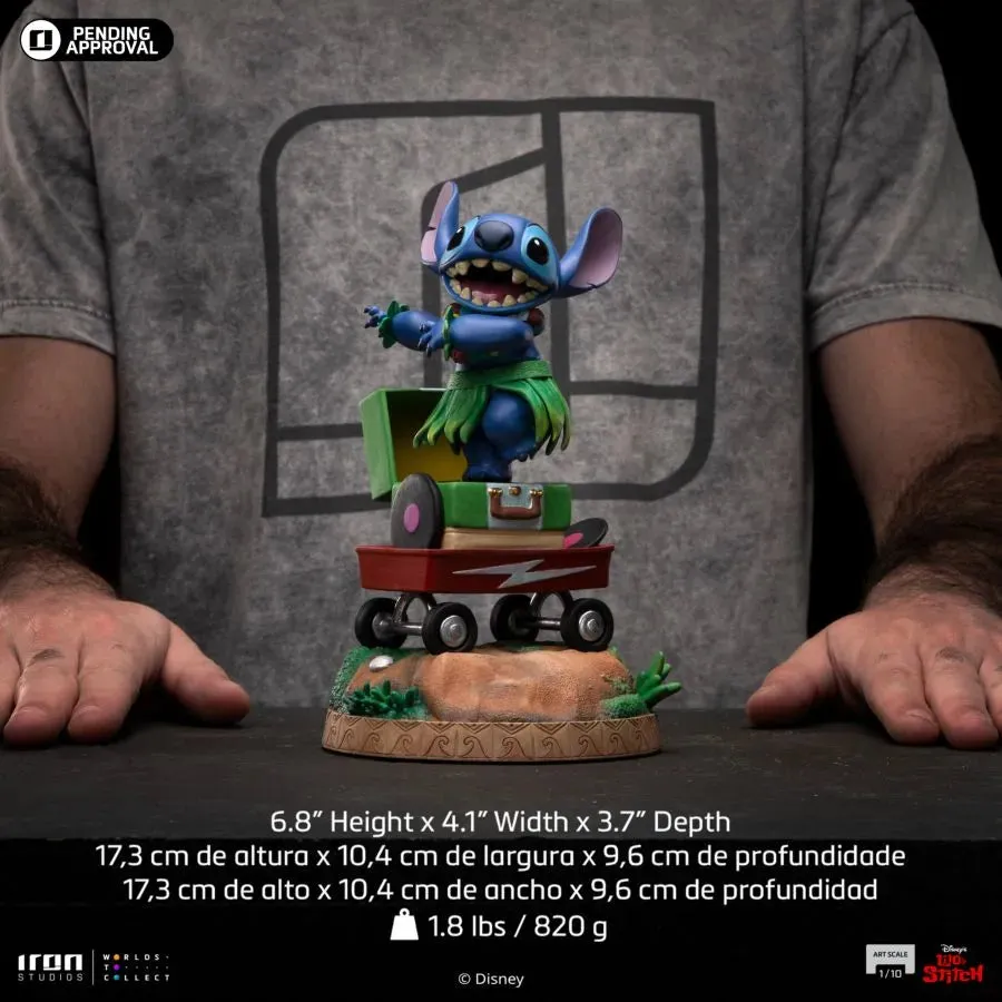 Lilo & Stitch - Stitch (Hula) 1:10 Scale Statue - Image 5