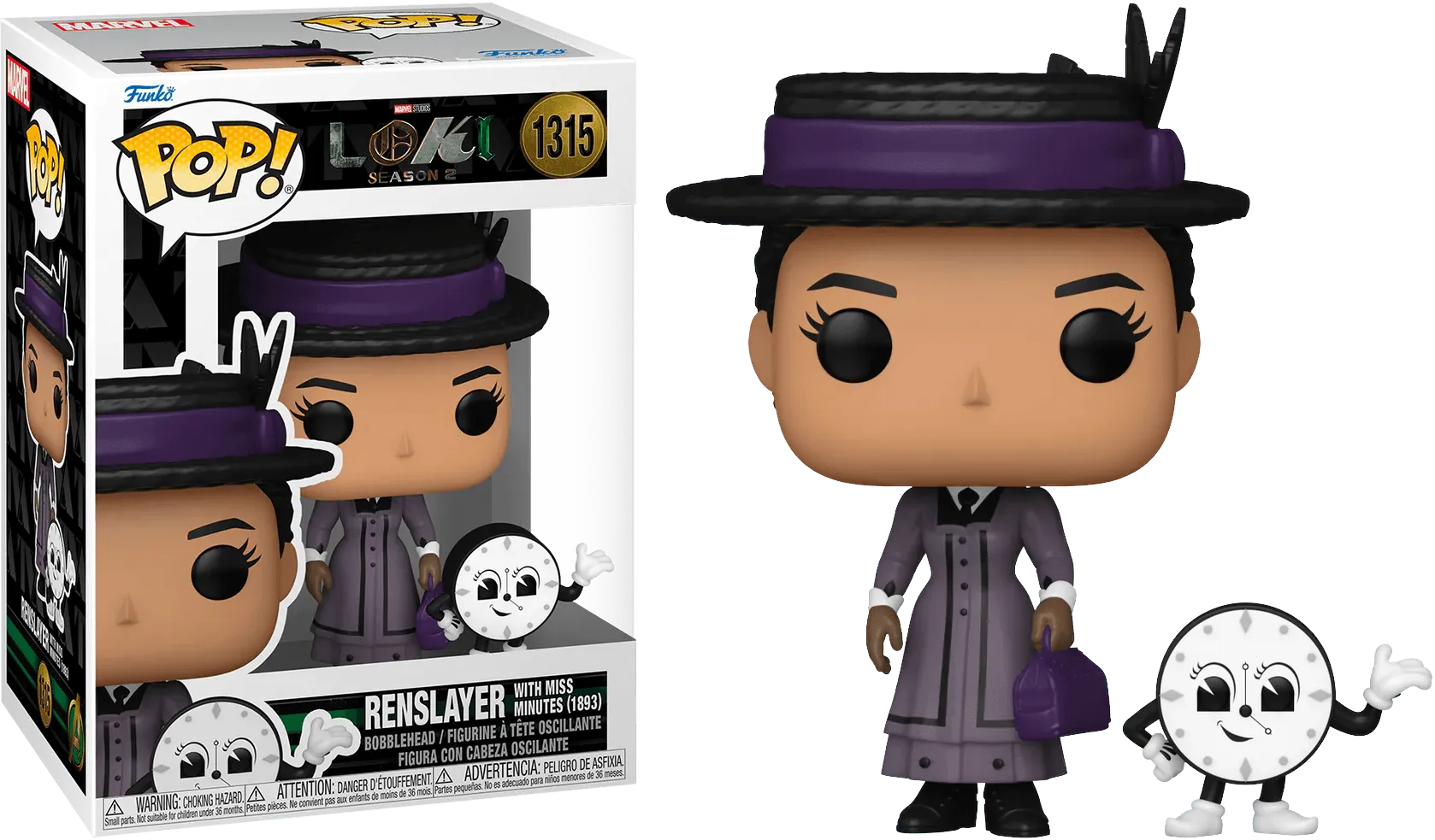 Loki (TV) - Renslayer with Miss Minutes (1893) Pop Vinyl