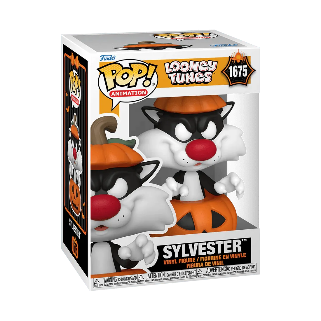 Looney Tunes: Halloween -Sylvester in Pumpkin Pop! Vinyl - Image 3