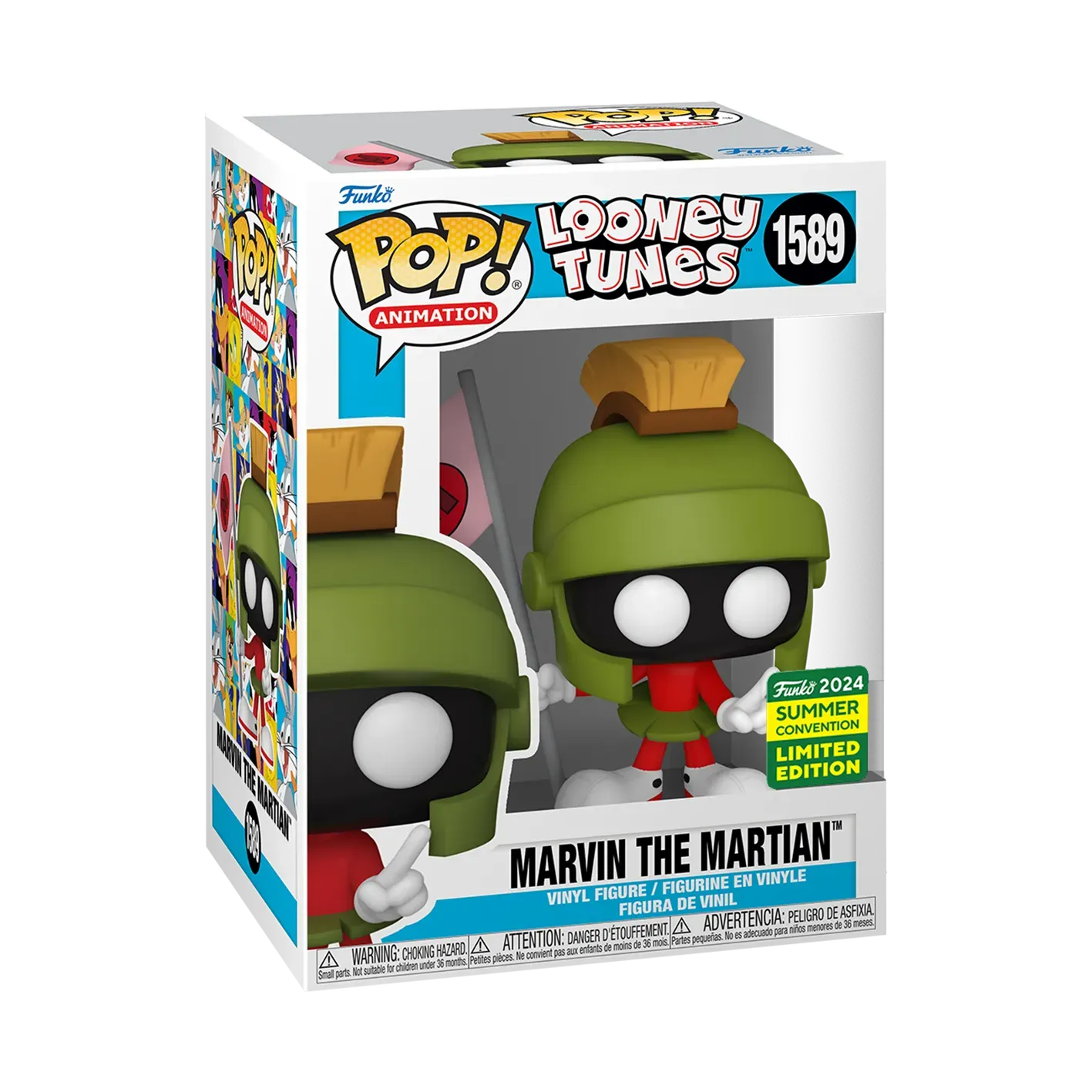 Looney Tunes - Marvin the Martian Pop! Vinyl (2024 Summer Convention Exclusive) - Image 4