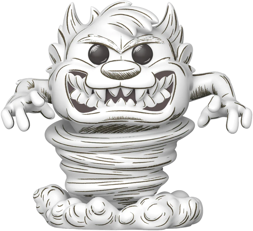 Looney Tunes: Sketched - Tasmanian Devil Pop! Vinyl - Image 2