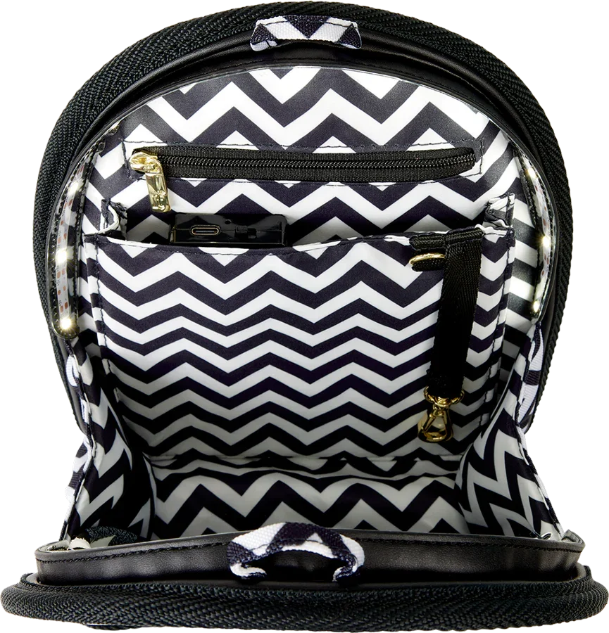 Loungefly - Zig Zag Light-Up Mini Backpack Insert Organiser - Image 4